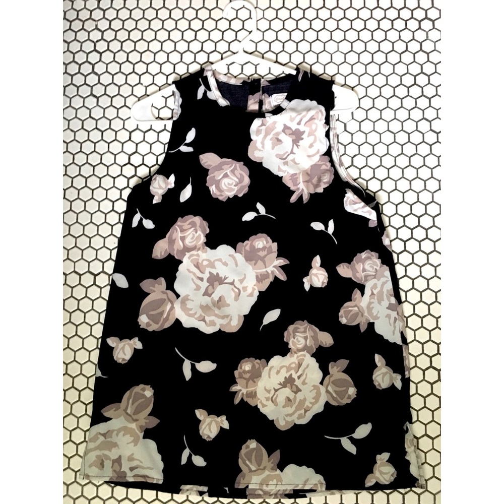 Rose Print Tank Top Blouse